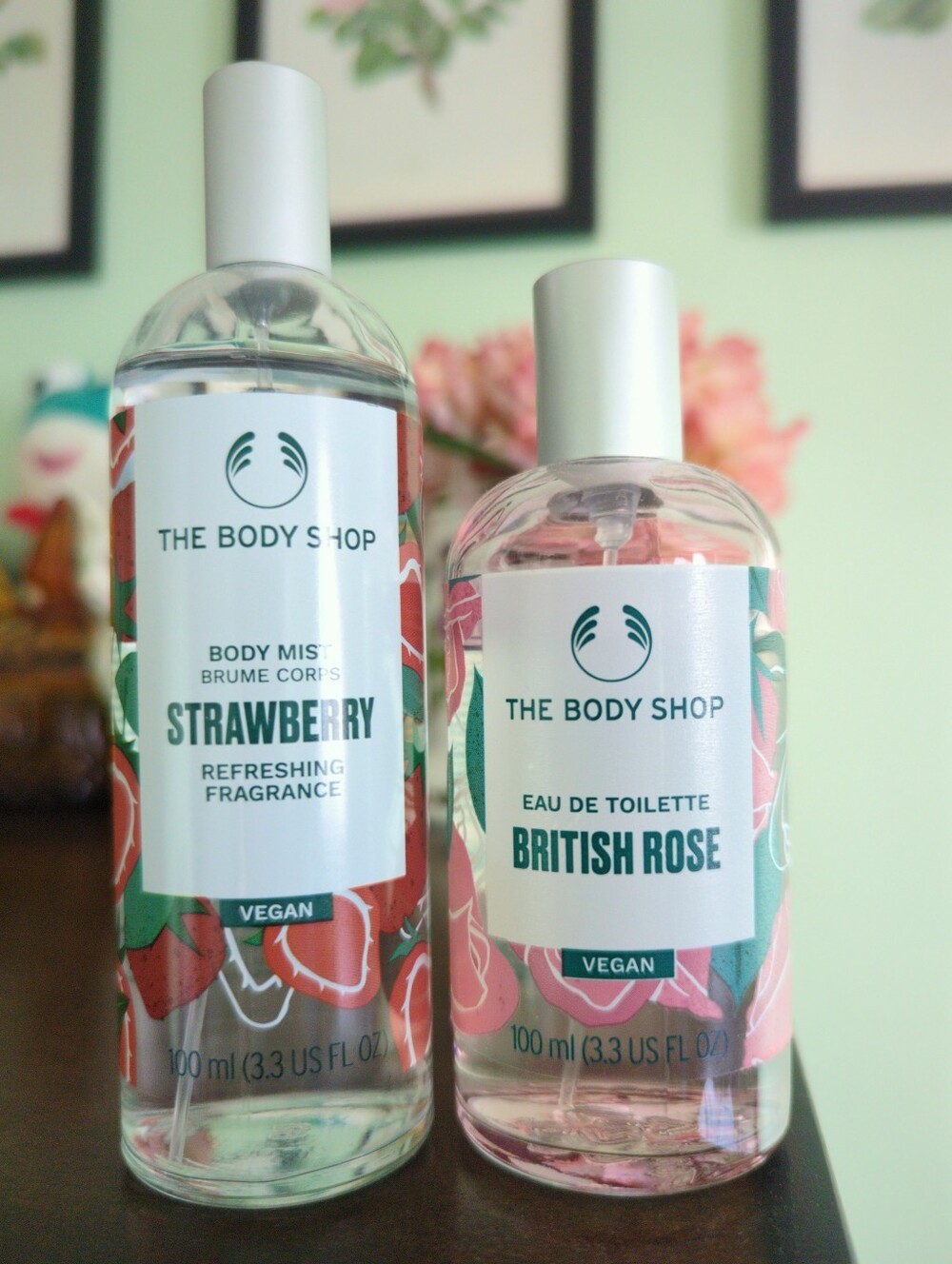 FREE WHEN BUNDLED The Body Shop British Rose & Strawberry